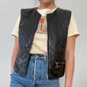Vintage Biker Vest